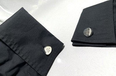 Auth [Beautiful] Tiffany T & CO 1837 engraving cufflinks Sterling silver925 Gift