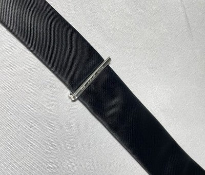 Auth Beautiful Tiffany T & CO 1837 engraving tie clip pin bar silver AG925 Gift